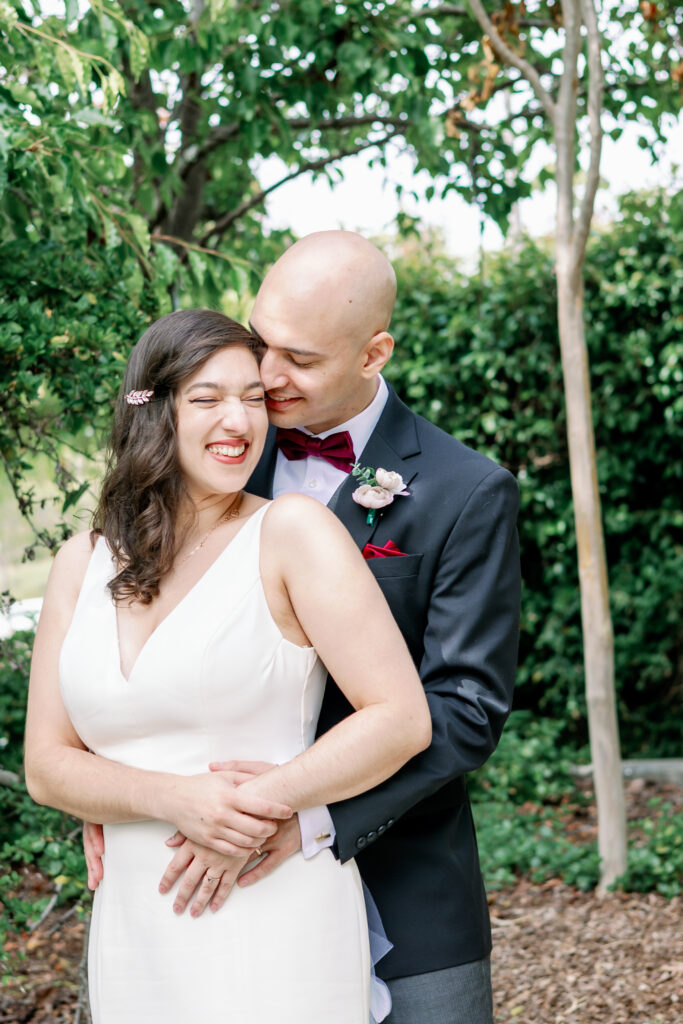Bay Area wedding photographer captures groom holding bride