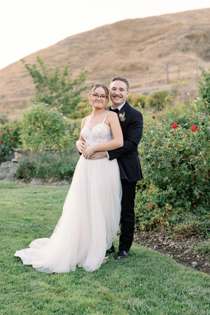 Bay Area wedding photographer captures groom holding bride 