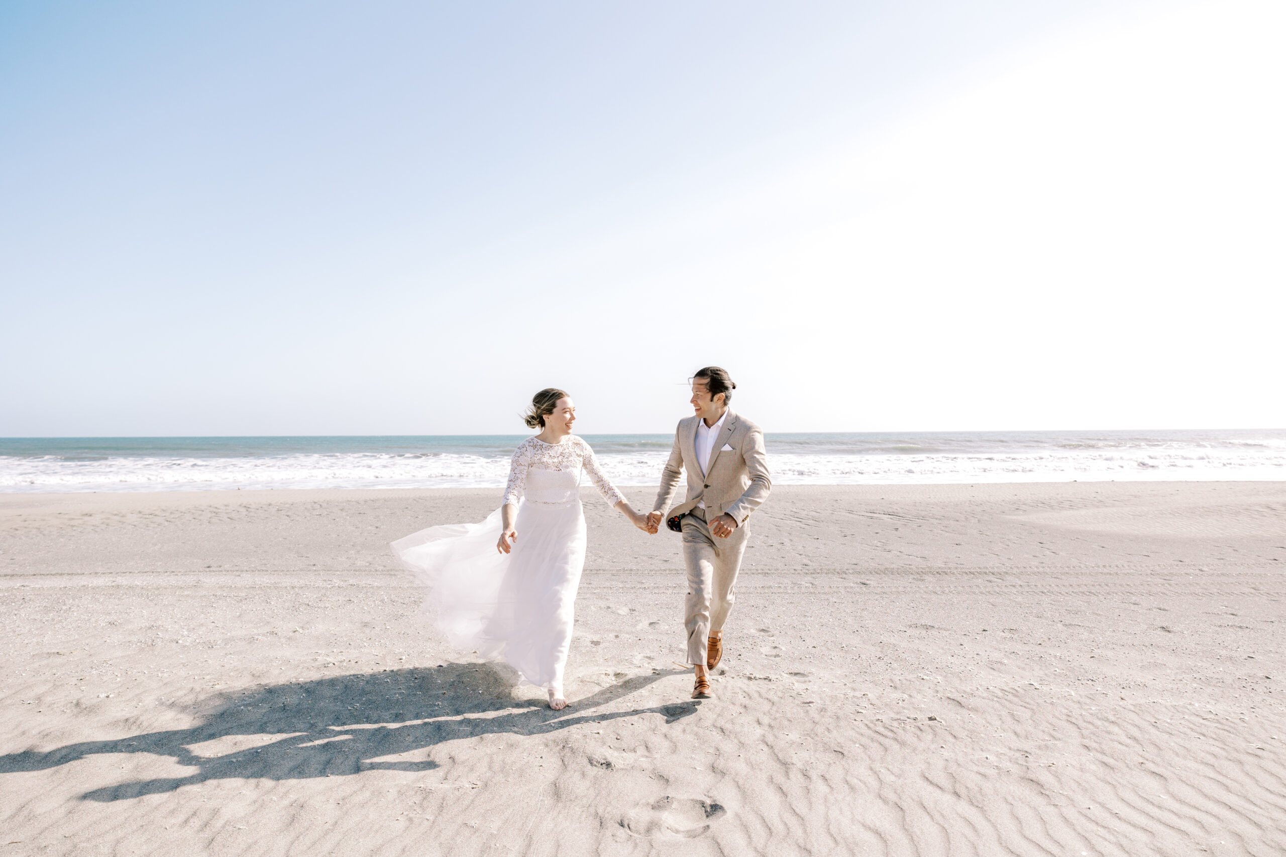 Stinson beach California elopement