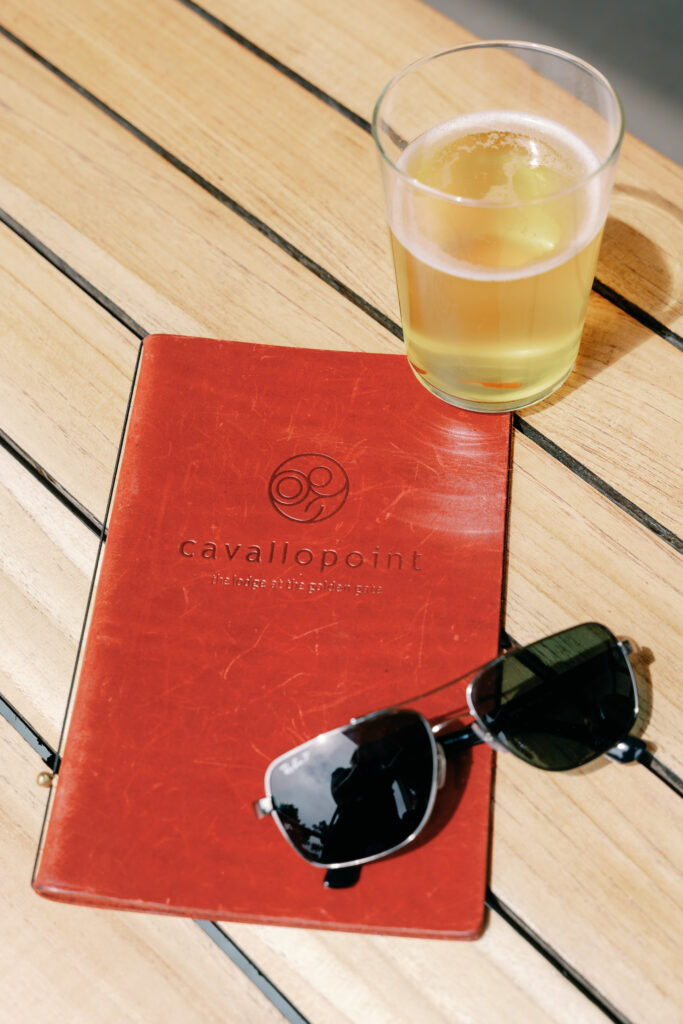 lifestyle wedding details at Cavallo point